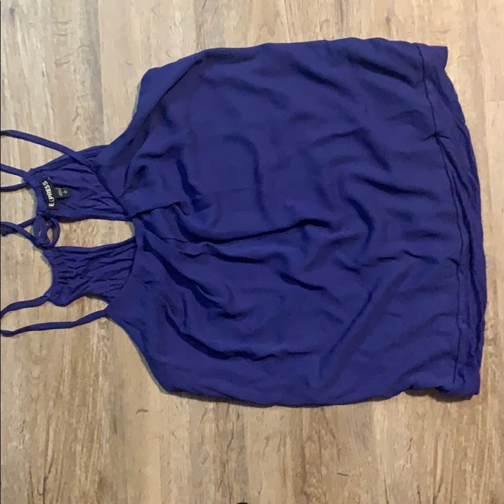 Royal Blue strappy tank top